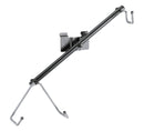 K&M 44185 Product Holder for Electric Guitar, Black, 690 x 220 x 165 mm, Flexible Support Arms for Neck and Body, Steel