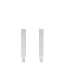 RCF PMK60770, Pole Extension Kit for J9 & JMIX19 (White)