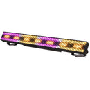 Eliminator Elektron Bar FX, Retro Bar Effect, 7 x 40 Watt Amber LED (1800K), 528 x RGB LEDs