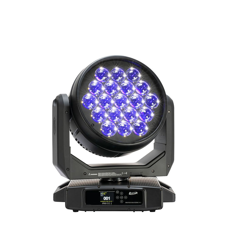 Proteus Rayzor 1960 19x60W RGBW IP MH w/ 360 pan/tilt and SparkLED