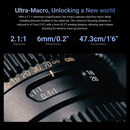 DZOFILM X-tract 18-28mm_90°(PL_Black_Case_1pcs_Metric), Probe Zoom Cine Lens, PL Mount, Macro Probe Optics