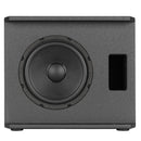 RCF S-08-A, Active (4 X 250W @ 4 OHM) 8" Subwoofer for Satelite System, 4 Channels, Bluetooth