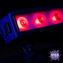 ADJ ElectraPix Bar 16, IP65 1 Meter Battery Powered Bar, 16 x 20 Watt HEX LED, RGBAL+UV, Individual Pixel Control, Background RGB LEDs, Aria X2 Wireless, 20 Degree Diffusion Filter, L Track System