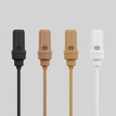 Shure UL4C/C-LM3-A, UniPlex Cardioid Lavalier Microphone, Directional Subminiature Lavalier, Cocoa