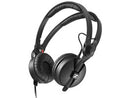 SENNHEISER HD 25 Closed-back, on-ear professional monitoring headphones with split headband, rotatable ear cup for one-ear listening, and straight cable (1