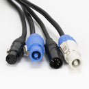 Accu-Cable AC5PPCON6, 6 ft - 5-Pin DMX & PowerCon Link Cables