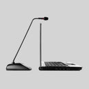 Shure MX415LP/S, Microflex 15-Inch Modular Gooseneck Microphone, 15" Shock-Mounted Gooseneck, Supercardioid, Less Preamplifier
