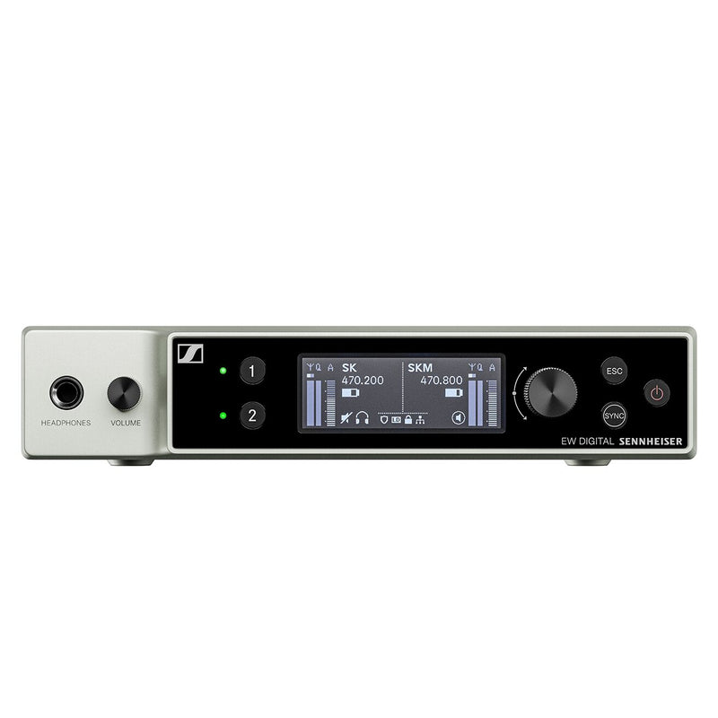 SENNHEISER EW-DX EM 2 DANTE (V5-7) 2 channel half-rack (9,5“) Dante® receiver