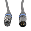 Accu-Cable XLPRO-10, 10 Ft Pro XLR Male to XLR Female Cable