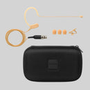 Shure MX153B/O-TQG, Earset Headworn Microphone, Omnidirectional Earset Headworn Microphone, Black
