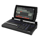 ADJ AX2, Compact Fully Integrated Lighting Controller Powered by Obsidian ONYX, 15.6 Inch Multi-Touch Screen, 8 Encoders, 10 Playbacks, 32 Universes, DYLOS Media Engine