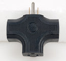 Accu-Cable EC3FER, Black Edison 3Fer (Tri Tap)