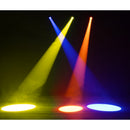 Eliminator Stryker Spot, 150 Watt LED Moving Head with 2 Gobo Wheels, Motorized Zoom and Focus