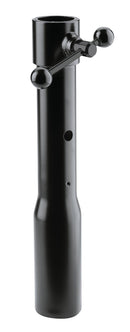 K&M 66350 Connection Sleeve, Black, Length 249 mm, For TV Spigot Diameter 28 mm, With Threaded Bolt M10 x 20 mm, Steel