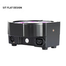 Eliminator Mega Hex L Par, Compact Lightweight LED Hex Par, 4 x 20 Watt RGBLA+UV LEDs, High CRI