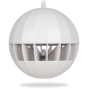 RCF BS 8, Passive Pendent Ball Speaker, 5/10/20W, 100V, 5M Suspension Cable (White)