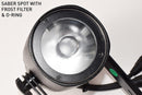 ADJ Saber Spot WW, 15 Watt, Warm White, 4 Degree Spot, Includes Two Extra Lenses, 10 & 45 Degree