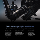 DZOFILM X-tract Xtract 18-28mm_Detachable rear lens *1 + front lenses*3 0∘+90∘+360∘(PL_Black_Case_3pcs_Metric), Probe Zoom Cine Lens, PL Mount, Macro Probe Optics