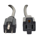 Accu-Cable EC-123-50, 50 Ft 12 Gauge Black AC Extension