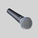 Shure BETA 58A, Vocal Microphone, Supercardioid Dynamic with High Output Neodymium Element, for Vocal and Instrument Applications