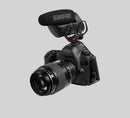 Shure VP83F, Camera Mount Microphone With Flash, Camera-mount shotgun microphone w/integrated flash recording