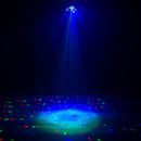 Eliminator Furious Three RG, 3 FX in One Lighting Effect, Moonflower, Wash, and Laser Combo