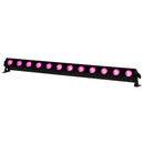 ADJ UBL12H, 1 Meter Linear Lime Infused Bar, 12 x 20 Watt HEX LED's, RGBAL Plus UV 17 Degree Beam Angle, High CRI of 90, Includes 20 Degree Diffusion Lens