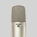 Shure KSM44A/SL, Large Diaphragm Multi-Pattern Condenser Microphone, Large Diagphragm, Side-Address Condenser Studio Microphone (Cristal)