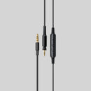 Shure RMCH1-UNI, Universal 3.5 mm Headphone Communication Cable, Headphone communication cable w/ microphone and 3-button control, locking bayonet connector