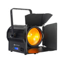 ADJ Encore FR Pro Color, Fresnel Is a Soft Edged Lighting Source with a 400 Watt "6-IN-1" LED Engine, Rgbalc 7" Lens, 9237 Lumens Output, Motorized Zoom, 9 to 37 Degree, CRI 94+, 3 & 5 Pin DMX