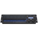 ADJ DMX FX512, Controller Wuth 512 DMX Channels. DMX & RDM, 16 Built in Effects, USB for Data Back Up and Firmware Updates