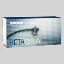 Shure BETA 98AD/C, Instrument Microphone, Miniature Cardioid Condenser Drum Microphone. Includes RPM626 In-Line Preamplifier, A98D Drum Mount and 25’ Cable