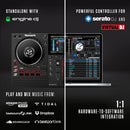 Numark Mixstream Pro+, Standalone DJ Controller with 7-Inch Touchscreen, Built-In Speakers and Wi-Fi Streaming