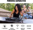 Numark Mixstream Pro+, Standalone DJ Controller with 7-Inch Touchscreen, Built-In Speakers and Wi-Fi Streaming