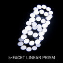 ADJ Hydro Spot 1, High Powered 200 Watt LED Spot, IP65 Fixture, Motorized Zoom, 2 x Frost Filters, 2 x Prism, Wifly Wireless DMX