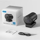 EMEET SmartCam S630, 4K Streaming Webcam with Sony 1/2.5" Sensor, 300ms Phase Detection Autofocus, 1080p 60fps, 2 Noise-Reduction Mics, 73 Degree Field of View and Built-In Privacy Cover