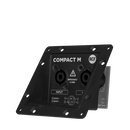 RCF AC-PNL-I/O, Speakon I/O Option Panel for Compact Media Series (PNL IN-OUT SPEAKON)