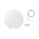 Shure A900W-R-GM, Gripple Mount Kit, Round, White Cover