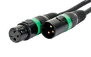 Accu-Cable AC3PDMX15, 15 ft 3-Pin DMX Cable