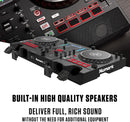 Numark Mixstream Pro+, Standalone DJ Controller with 7-Inch Touchscreen, Built-In Speakers and Wi-Fi Streaming