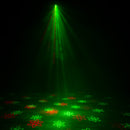 Eliminator Furious Three RG, 3 FX in One Lighting Effect, Moonflower, Wash, and Laser Combo
