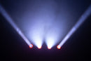 ADJ Vizi Xtreme, 4 x 50W RGBL Wash Beam Moving Head with LED Ring, 360 Degree Continuous Pan/Tilt, Aria X2