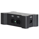 ADJ Power Bone T1T1, Distribution Box for Seetronic IP65 Locking Power Input and Thru Connections with 4 x Seetronic IP65 Locking Power Output Connections
