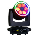 Eliminator Stryker Max, 240 Watt LED Moving Head Wash, 6 x 40 Watt RGBW LEDs, LED FX Ring