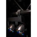 Eliminator Mini Par Bar, Portable Par Lighting System, Includes 4 x Mini Par RGBW, Tripod Stand, Wireless Remote, and Carry Bag
