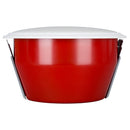 RCF PL 70EN, 6" Twin-Cone Flush Mounting Ceiling Speaker, White Frame+Grid, 6W, 70-100V. Steel Back-Can Included - EN54-24