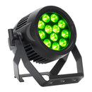 ADJ Encore LP12IP, IP65 Rated Quad Par with 4 in 1 Rgbl LEDs, 12 x 20 Watt, Tunable White, High CRI, PowerCon True 1 In/Out Connectors, DMX IP Rated 5 Pin DMX 10 Degree Beam Angle, Includes 25 Degree Lens Filter
