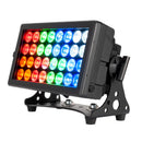 ADJ 32 HEX Panel IP, 65 Rated Wash Panel Fixture, 32 x 12 Watt HEX LEDs. 8 Zones with Pixel Control, 24 Degree Beam Angle, Removable Filter Frame for Diffusion Filter 34 Degree, 5 Pin DMX Powercon IP65