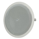 RCF PL8X, Passive 80W 8" 2-Way Coaxial Ceiling Speaker with Transformer - 70/100V (IP44)