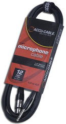 Accu-Cable AMC12, 12 ft XLR to Male 1/4"